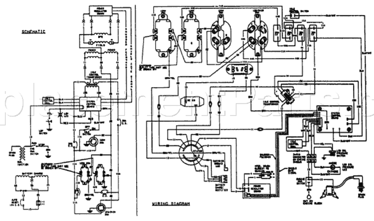 Page F Diagram and Parts List for 9783-0  Briggs and Stratton Generator